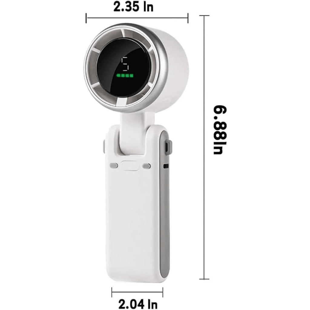 Pocket Fan folded