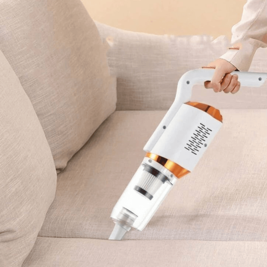 Vacuum Cleaner in use