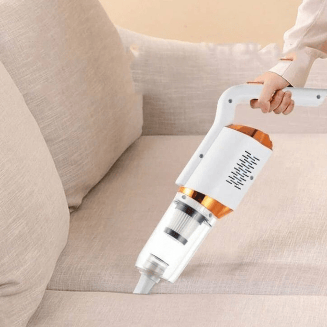 Vacuum Cleaner in use