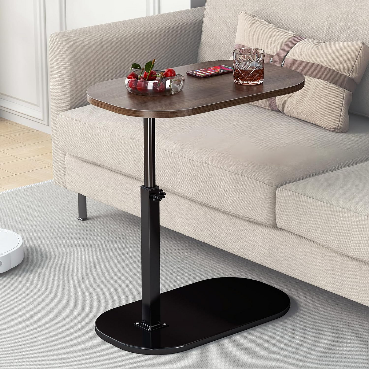 Height Adjustable Coffee & Laptop Table
