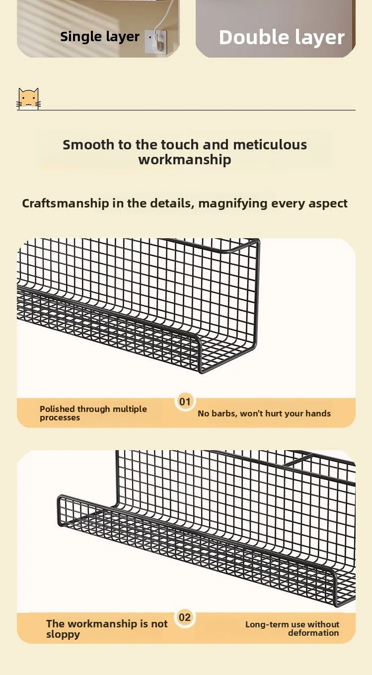 Under-desk Cable Management Cable Tray Punching Free Power Cable Trough Finishing Box Wire Socket Storage Wiring Organizer - Image 19