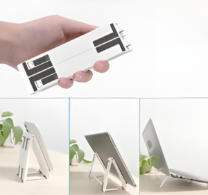 Heightening And Folding Three-in-one Multifunctional Computer Stand