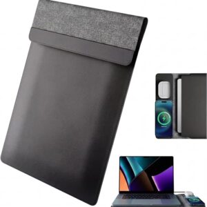4 in 1 wiresless charging laptop sleeve