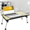 Foldable Laptop Table Desk for Bed, Sofa & Floor - Image 3