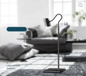 Adjustable Floor Phone Stand – Universal Smartphone Holder